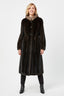 DERHY GABRIELLE LONG FAUX FUR COAT