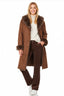 DERHY GABY LONG FAUX FUR COAT