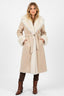 DERHY GALICE LONG FAUX FUR COAT