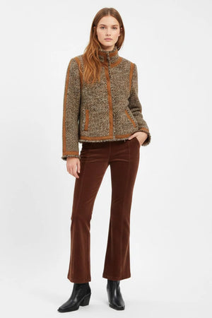 DERHY GARANCE TWEED JACKET