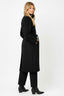 DERHY GAZIANA PLAIN MID-LENGTH COAT