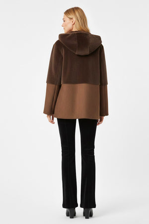 DERHY GELSOMINA REVERSIBLE HOODED JACKET