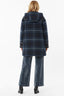 DERHY GENEZA SHORT CHECKED COAT