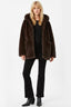 DERHY GEORGIE FAUX FUR COAT