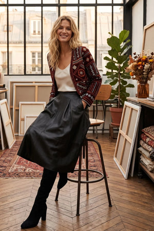 DERHY GERONA EMBROIDERED VELVET JACKET