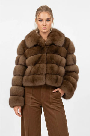 DERHY GHANA FAUX FUR JACKET