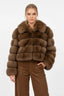 DERHY GHANA FAUX FUR JACKET