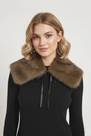 DERHY HAILEY FAUX FUR SCARF