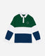 EUBI COLORBLOCK BAMBOO RUGBY SHIRT
