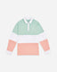 EUBI COLORBLOCK BAMBOO RUGBY SHIRT