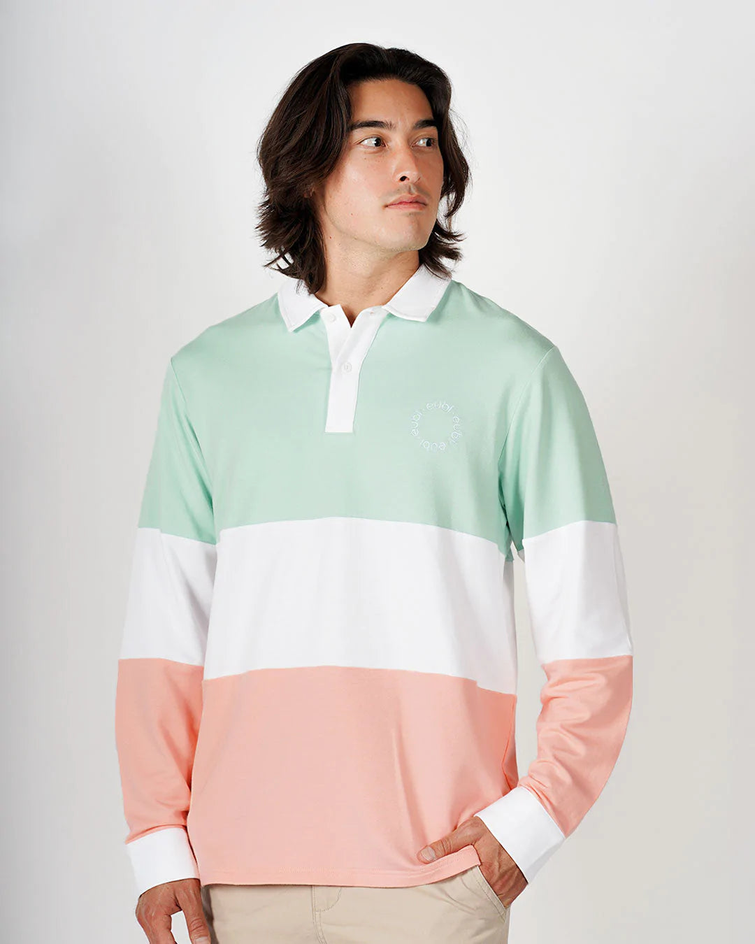 EUBI COLORBLOCK BAMBOO RUGBY SHIRT – Fashion Avenue Jo