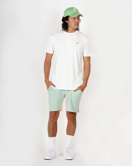 EUBI COLORBLOCK BAMBOO SHORTS