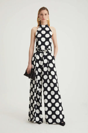 SLEEVELESS TOP WITH HIGH NECK