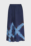 TIE-DYE PRINT MIDI SKIRT - CATRIONA