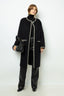 TWO-TONE MID-LENGTH COAT - LILIA