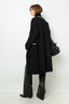 TWO-TONE MID-LENGTH COAT - LILIA
