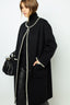 TWO-TONE MID-LENGTH COAT - LILIA