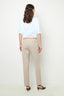 ELASTICATED SLIM-FIT TROUSERS - NALA