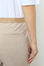 ELASTICATED SLIM-FIT TROUSERS - NALA