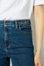 BOOTCUT JEANS WITH GOLD BUCKLES - NAIADE