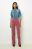 FLARED CORDUROY PANTS - NAZIA