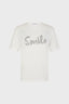 SMILE T-SHIRT WITH RHINESTONE - AZEL
