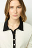 TWO-TONE COTTON POLO SHIRT - ALFREDINE