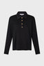 TWO-TONE COTTON POLO SHIRT - ALFREDINE