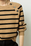CONTRASTING STRIPE SWEATER - JENNA