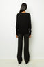 FINE WOOL V-NECK SWEATER - JULIETTE