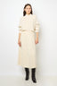 WOOL SWEATER WITH STAND UP COLLAR - JAINA