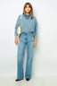OVERSIZED INDIGO CASHMERE SWEATER - JOURDAN