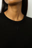 FINE WOOL SHORT-SLEEVED SWEATER - JASNA