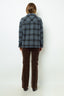WOOL CHECK JACKET - MAYSSANE