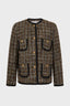 TWEED JACKET WITH BRAID - MARGAUX