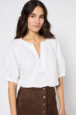 LOOSE COTTON BLOUSE - URSULA
