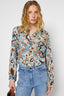 FLORAL PRINT BLOUSE - URCELIA