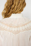 EMBROIDERED COTTON SHIRT - UMBER