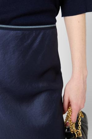 MAXI SATIN SKIRT - VESANIE