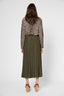 PLEATED SATIN SKIRT - VANINA