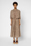 LEOPARD COTTON VOILE SKIRT - VALY
