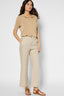 LINEN STRAIGHT PANTS - LYS