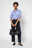 COTTON STRAIGHT PANTS WITH BELT - LUVA