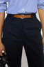 COTTON STRAIGHT PANTS WITH BELT - LUVA