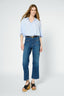 STRAIGHT JEANS WITH BUCKLES - LENOR