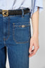 STRAIGHT JEANS WITH BUCKLES - LENOR