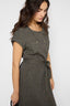 WAISTED LINEN MAXI DRESS - PASCALE