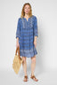 ETHNIC STRAIGHT MINI DRESS - POMELINE