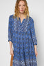 ETHNIC STRAIGHT MINI DRESS - POMELINE