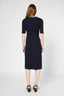 WAISTED TWO-TONE KNIT DRESS - PITA